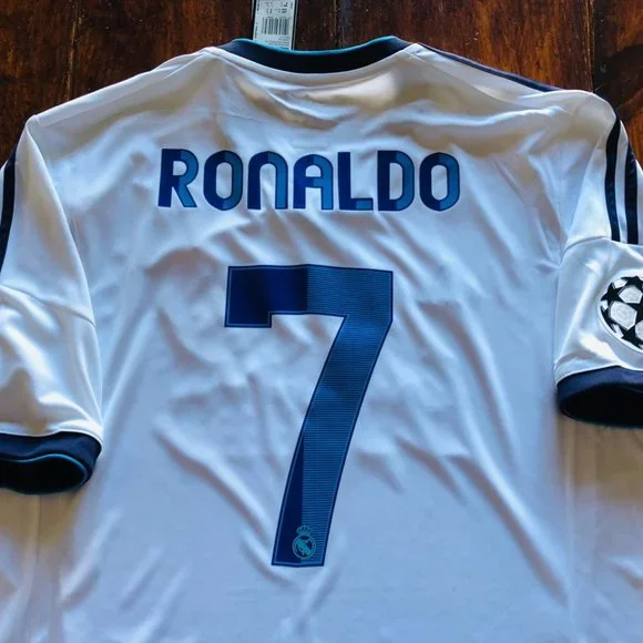 2012/13 ADIDAS REAL MADRID #7 RONALDO UEFA CHAMPIO